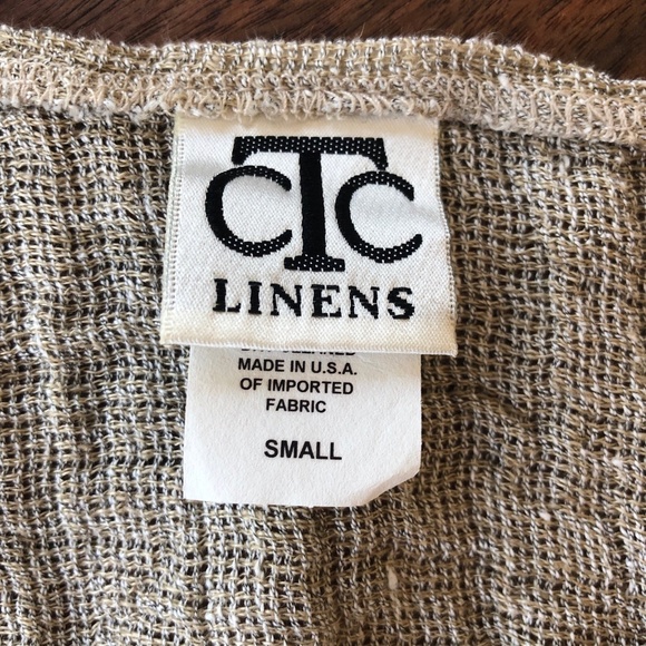 Asymmetrical Linen Tank by Carol Turner - Picture 5 of 8